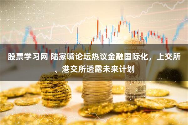 股票学习网 陆家嘴论坛热议金融国际化，上交所、港交所透露未来计划